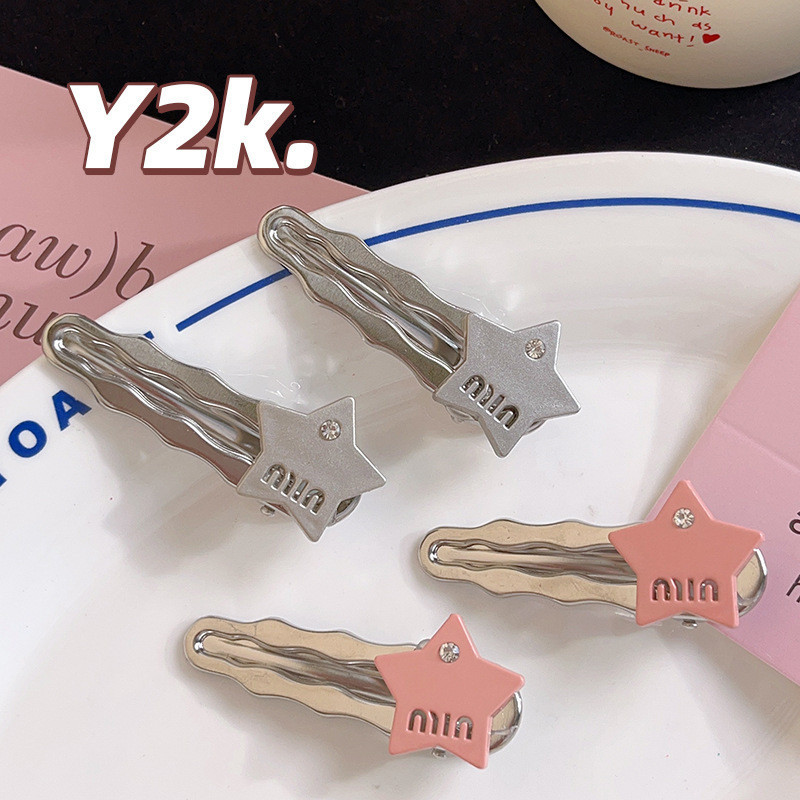 เกาหลีดาวกิ๊บโลหะจดหมาย ใบเรียกเก็บเงินเป็ด คลิปแฟชั่นสาวอุปกรณ์ผม