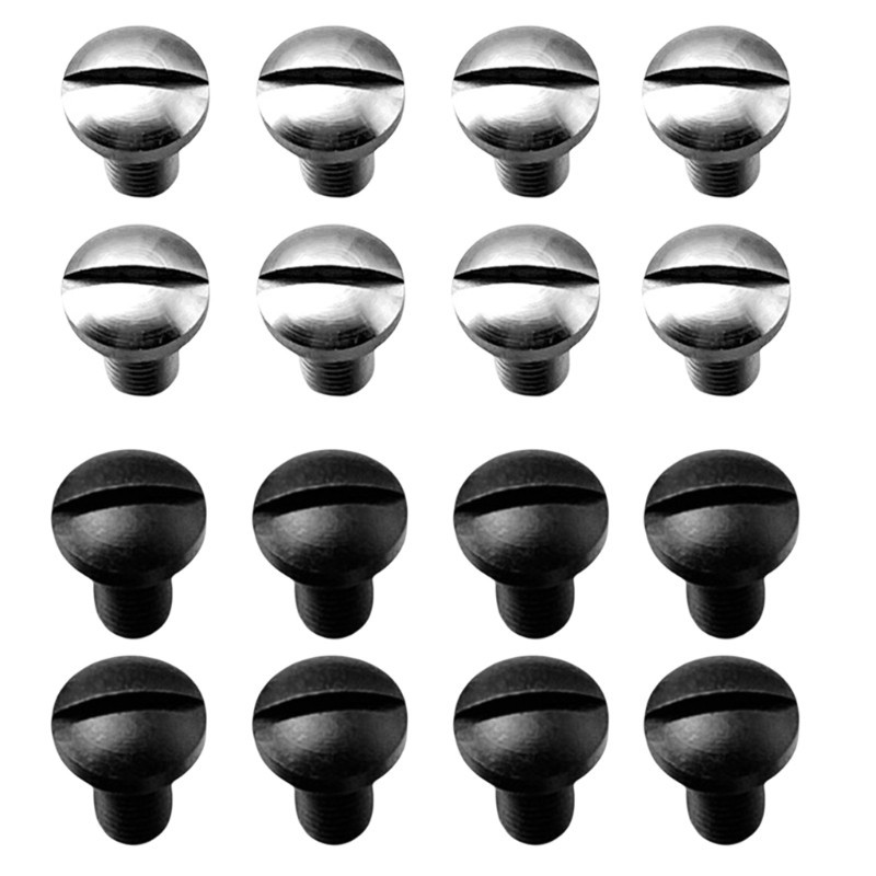 Sup 8 ชิ้น Slotted สกรูสลักเกลียวชุดสําหรับ 1911 Grips รุ่น 416