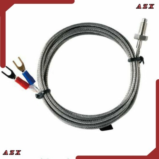 ใน กทม สายเทอร์โมคัปเปิ้ล thermocouple เป็นหัววัดอุณหภูมิ type.K เกลียว M6 วัดอุณหภูมิ ส่งของทุกวัน