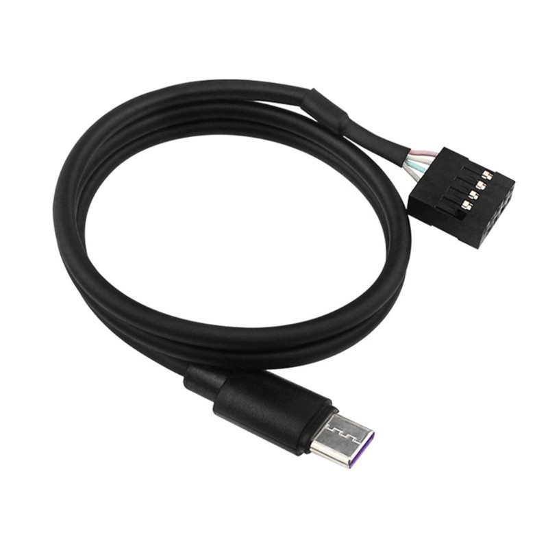 Homie0 9Pin To Type C สาย USB เมนบอร์ดคอมพิวเตอร์สายไฟสําหรับหน้าจอรอง PC หน้าจอ LCD Fast Charging และ D
