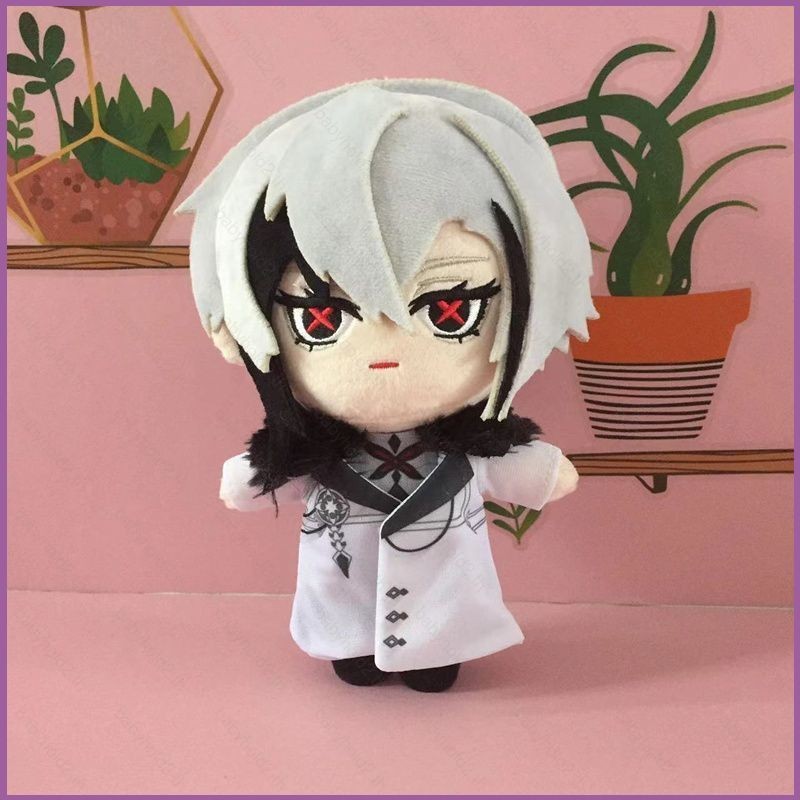 Yb Genshin Impact Fatui Knave Arlecchino ตุ๊กตาตุ๊กตาตุ๊กตาของเล่นสําหรับเด็กตกแต่งบ้านเด็กของขวัญคอลเลกชันตุ๊กตา