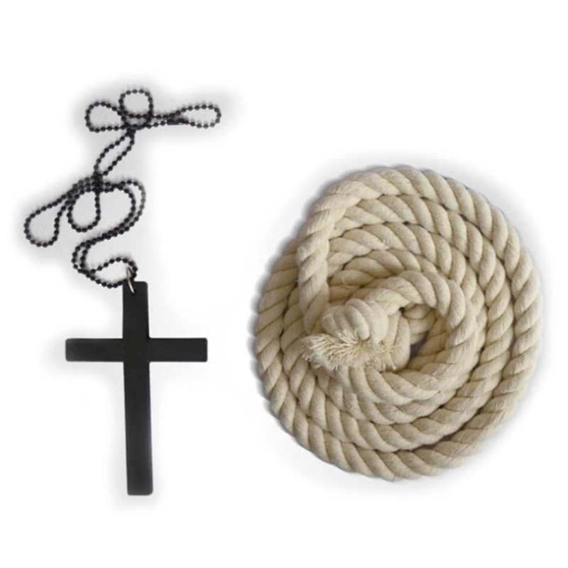 ผู้ชายผู้หญิงพระภิกษุสงฆ์เสื้อผ้าเครื่องแต่งกายโบราณยุคกลางพระภิกษุสงฆ์เสื้อคลุมตัวช่วยสร้างพระภิกษุฮาโลวีนคอสเพลย์เครื่องแต่งกายกับโรคระบาดหน้ากากหมอ - รูปที่ 4