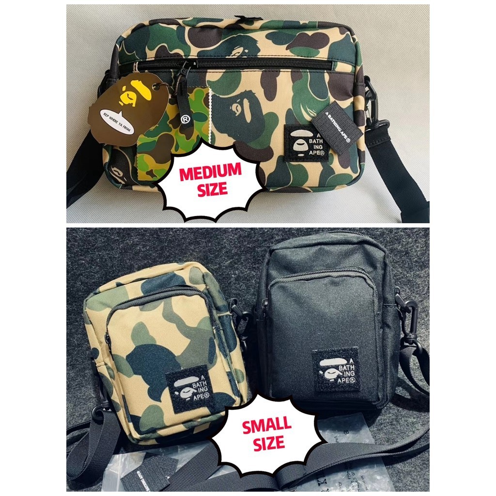 2024 กันน้ํา Mini Nylon Sling Bag กระเป๋าคาดหน้าอกกระเป๋าสะพายข้าง