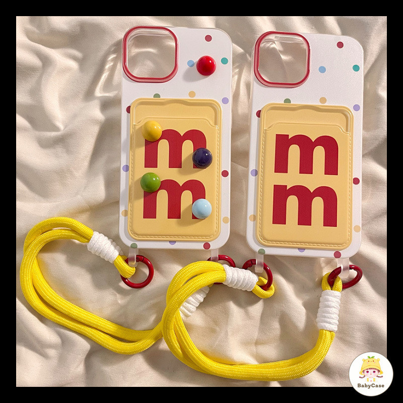 กระเป๋าสตางค์พร้อมสายคล้องบัตร 3 มิติสีช็อคโกแลตสุดน เคสIPhone 16 15 11 13 12 14 Pro Max 7 8 14 15 Plus XR X XS Max SE