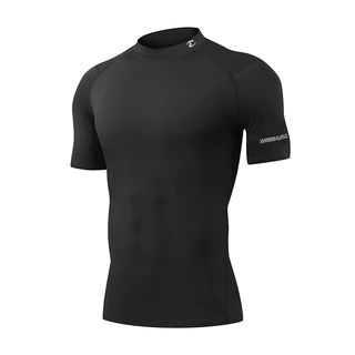 mvp sport เสื้อเชิ้ตแขนสั้นผู้ชาย เสื้อกีฬา เสื้อบีบอัด PRO COMBAT โลโก้สะท้อนแสงบนแขนเสื้อ[กทม. พร้อมส่ง]