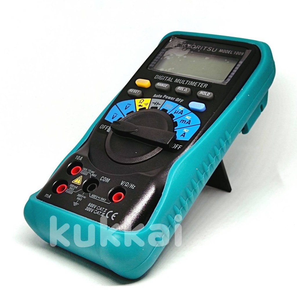 วัดแรงดัน มิเตอร์วัดไฟ  ดิจิตอลมัลติมิเตอร์ Digital Multimeter  KYORITSU รุ่น 1009 ของเเท้