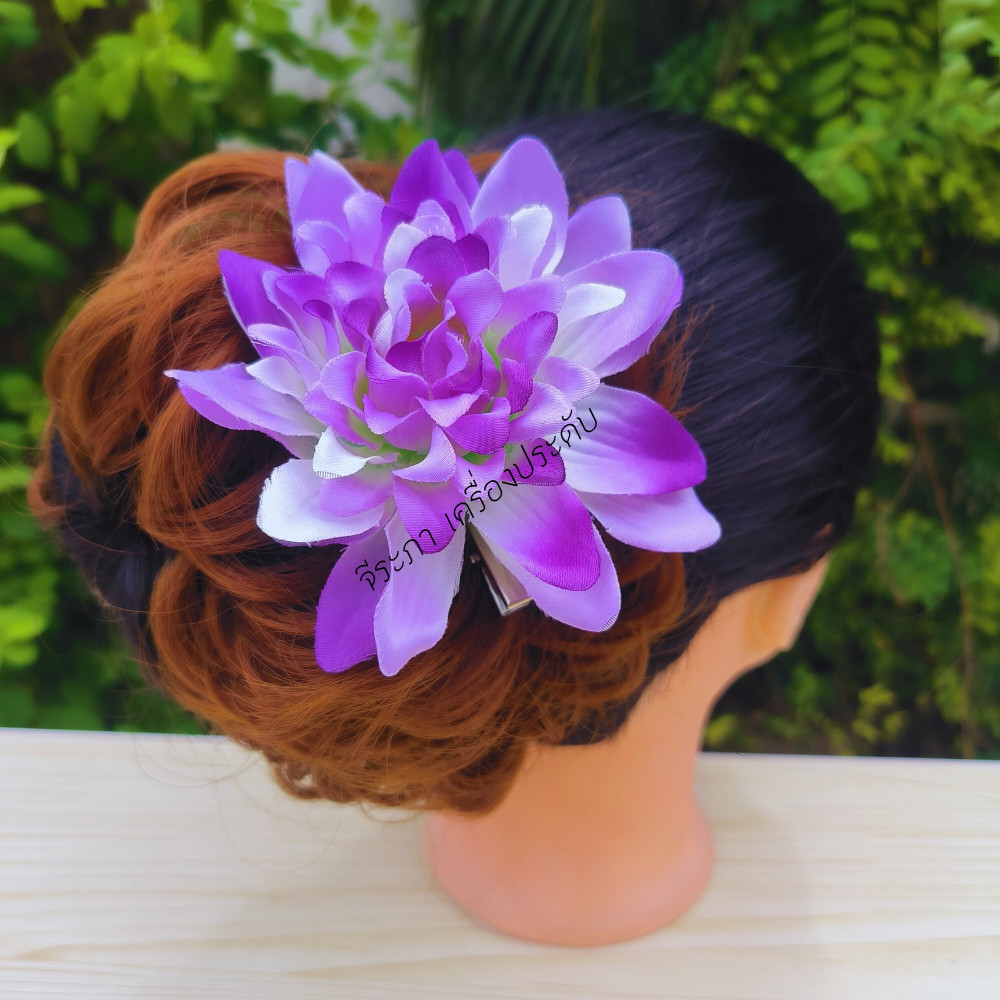 กิ๊บติดผมดอกไม้ ดอกไม้ประดับผม กิ๊บดอกไม้ พร้อมส่ง - รูปที่ 2