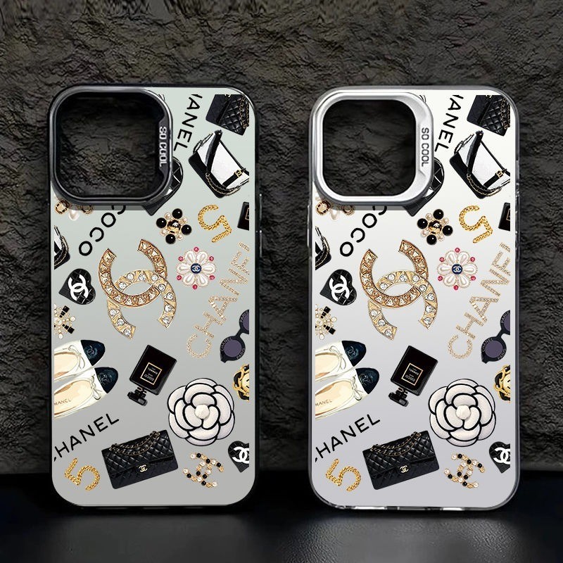 เคสไอโฟน16 15 14 13 12 11 Pro Max Case หรูหรา Brand pattern กันกระแทก Hard Compatible เคส iPhone 16PM,16Plus,X/XS, XR,7+,8Plus