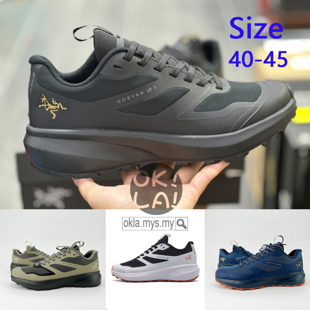 ARCTERYX รองเท้า Arc'teryx Norvan LD 3 GTX Trail ทางไกลปิดถนนเดินป่ากีฬากลางแจ้งรองเท้าวิ่ง