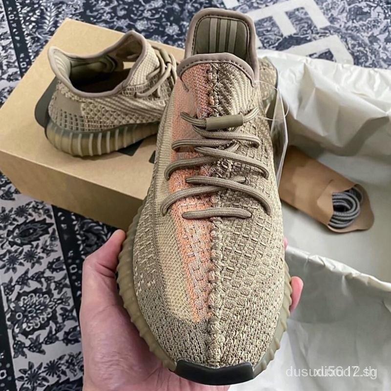 Yeezy BOOST 350 V2มะพร้าวรองเท้าผู้ชายของแท้รองเท้าผู้ชาย2021ฤดูร้อนใหม่รองเท้ากีฬาระเบิดจริงๆรองเท้าวิ่งรองเท้า Wo