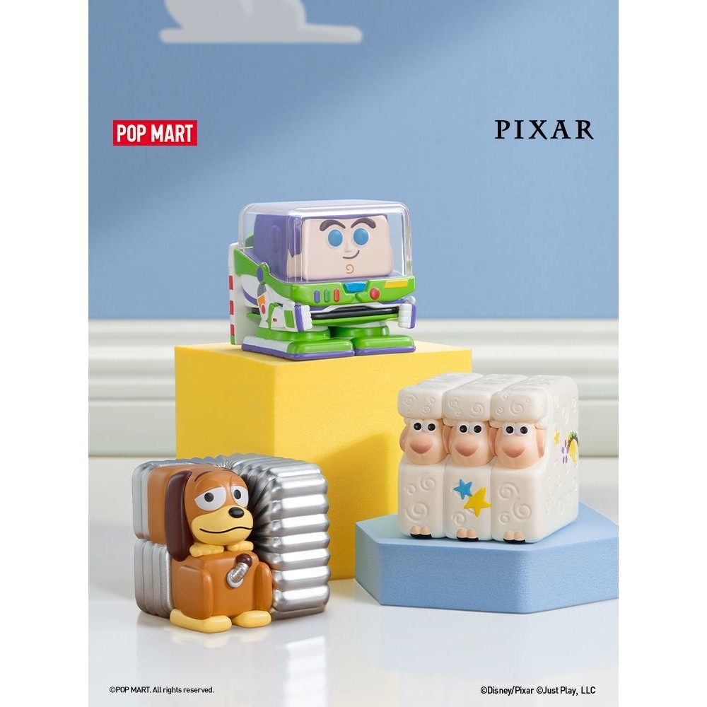 POPMART POPMART Disney/Pixar POP CUBE-1-2-3 Series Figure-Made Mystery Box