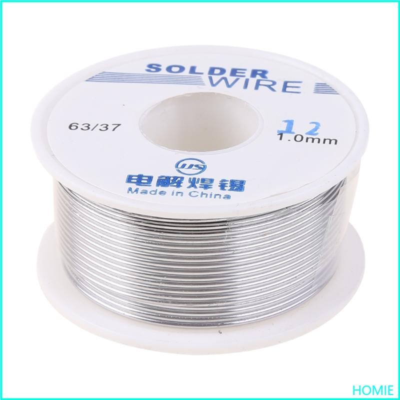 Homie 1 2 มม.Rosin Core Solder 63 37 สายตะกั่วดีบุก Flux บัดกรีลวดเชื่อม 100g