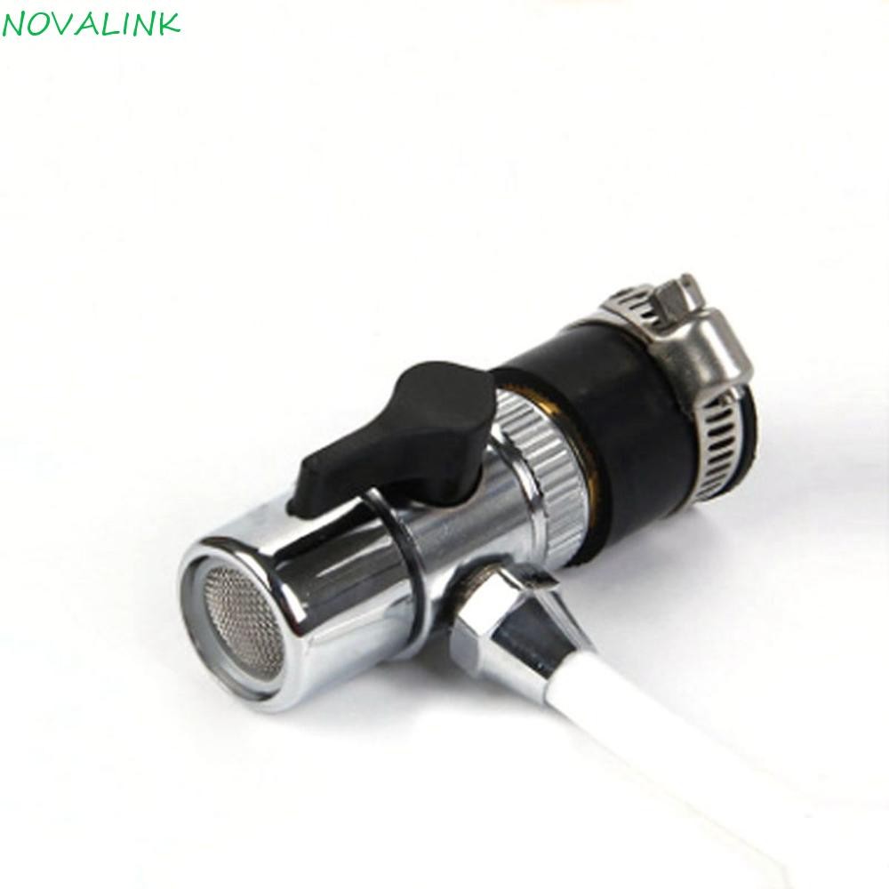 Novalink Tube Connector Switching เครื่องกรองน้ําอุปกรณ์ก๊อกน้ําเครื่องกรองน้ําอุปกรณ์เสริม Alloy Diverter