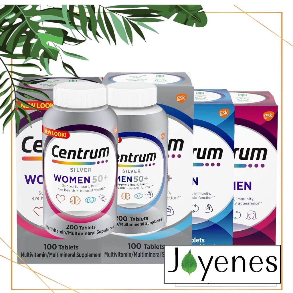 Centrum Silver Multivitamin for Men/Women อาหารเสริม