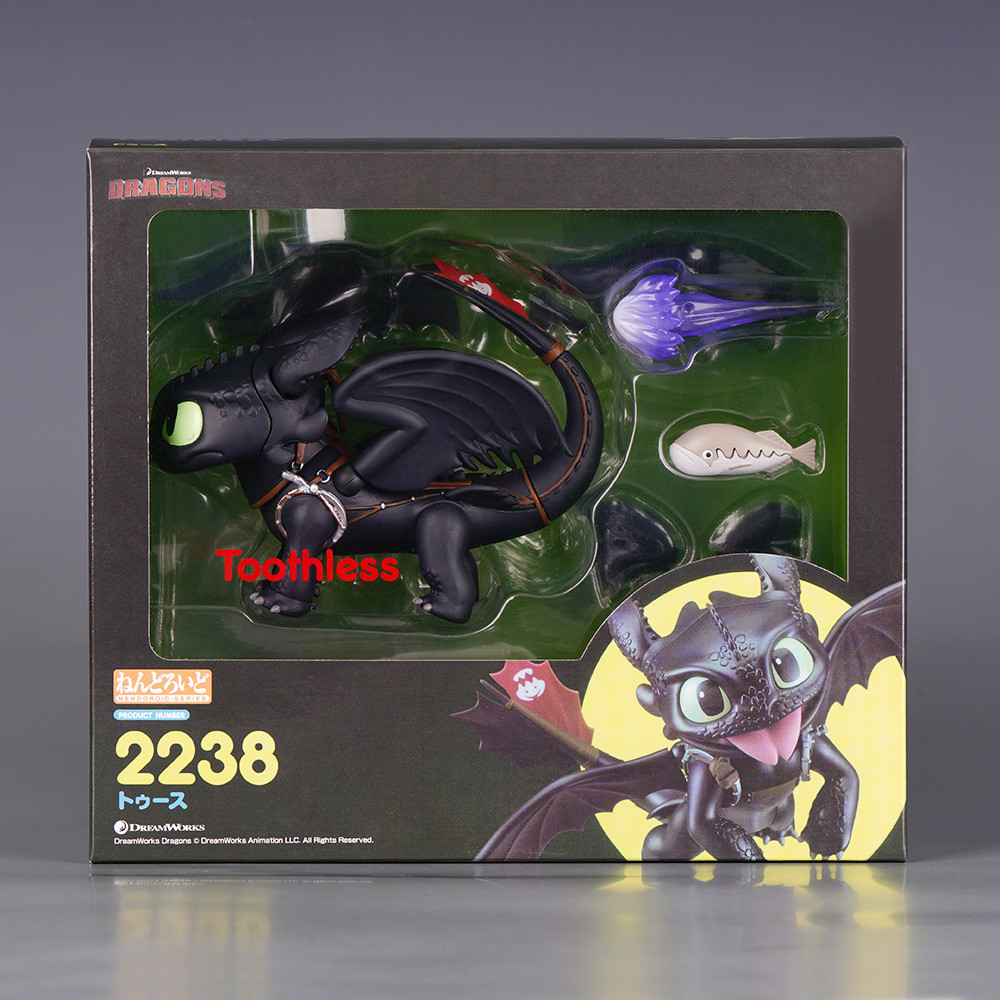 How To Train Your Dragon Toothless Nendoroid Light Fury Action Figure Doll Model