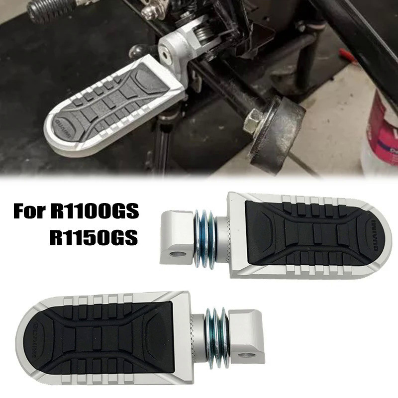 gS สำหรับ BMW R1100gS R1150gS R 1100gS R 1150gS R1100 gS รถจักรยานยนต์ด้านหน้าด้านหลัง Footrest ปรับ