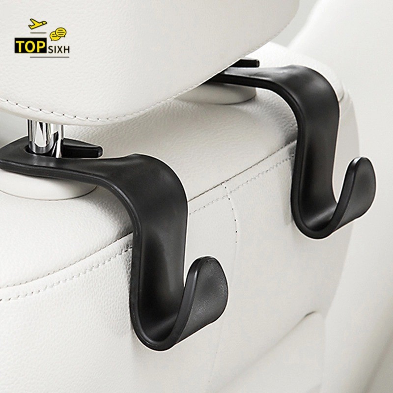 ตะขอเเขวนในรถยนต์ ตะขอเก็บของ ตะขอแขวนหลังเบาะ ที่ติดเบาะหลังรถยนต์ ตะขอเอนกประสงค์บนรถ