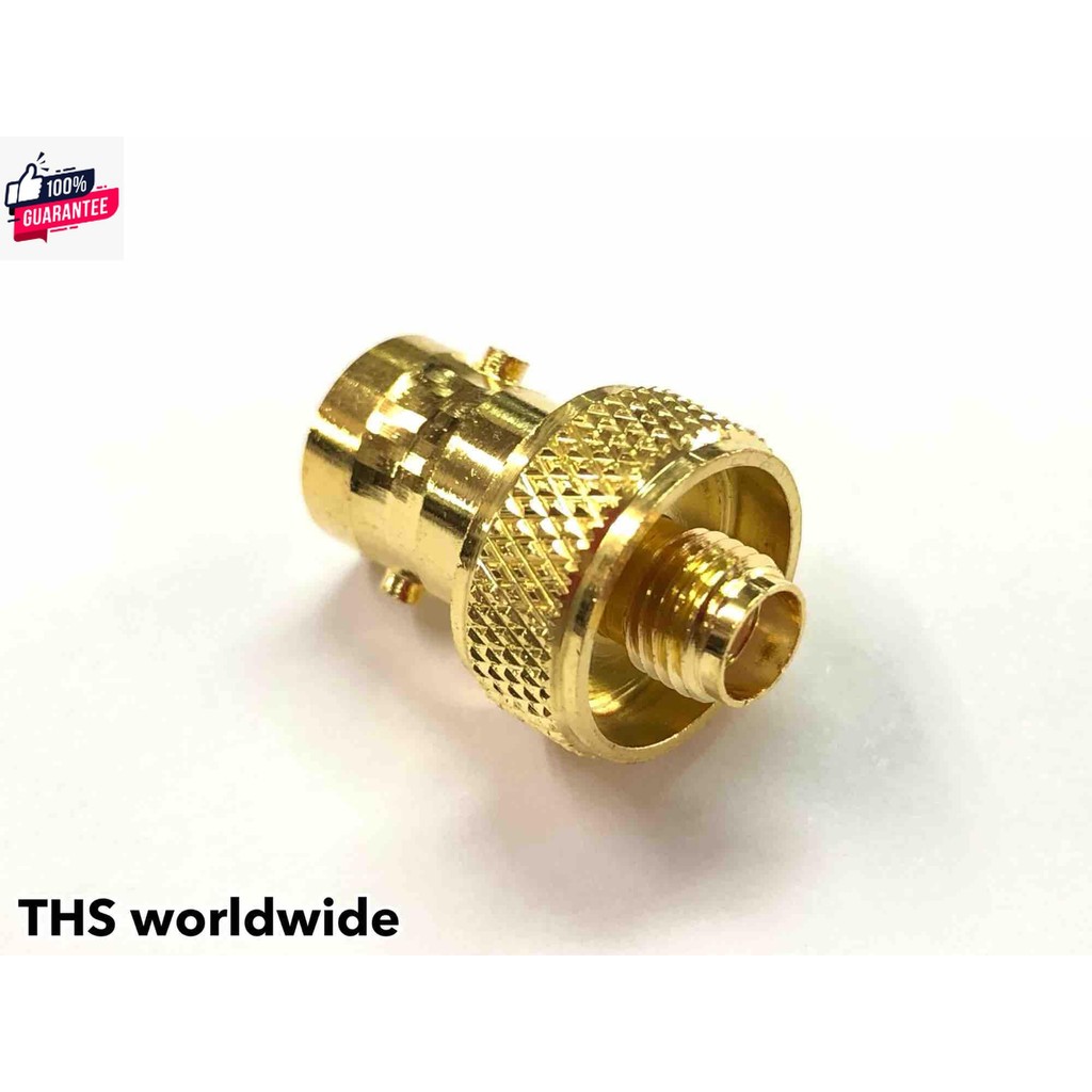 ขั้วแปลงเสา อย่างดี สีทอง 1 ตัว เสาอากาศ สำหรั GP-888 , AR-67 , CB-67 , FB-7K , FB-7M , IC-UV95 , IC