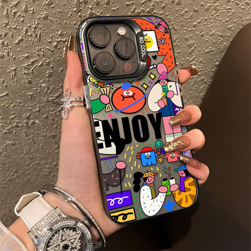 เคส ภาพประกอบกราฟฟิตี เคสโทรศัพท์มือถือ เคสซัมซุง case samsung galaxy s24 fe s25 ultra note20 ultra s20 fe s21 s22 + s23 plus s24 ultra 5G ปลอก casing