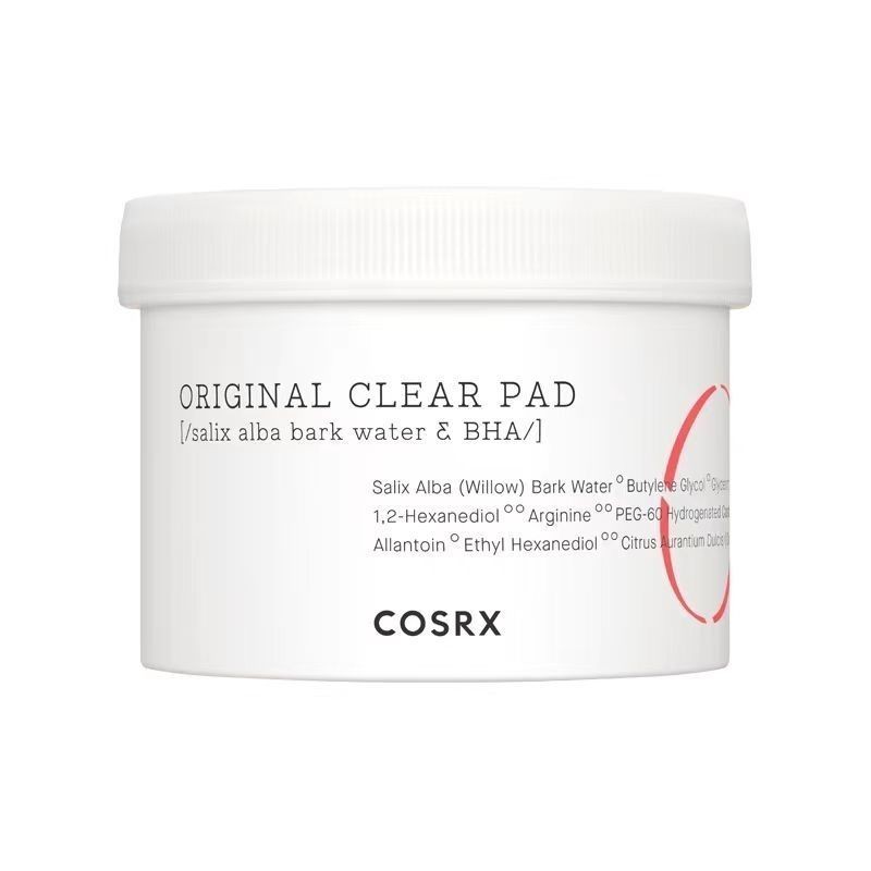 Cosrx Salicylic Acid Cotton Pads Exfoliating ผ้าเช็ดทําความสะอาด 70 ชิ้น corsx ลบสิวหัวดําสิวปิดปากร