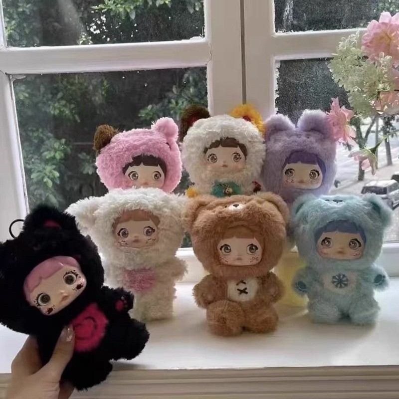 Nommi Cute Series Plush Blind Box จี้ของเล่นอินเทรนด์