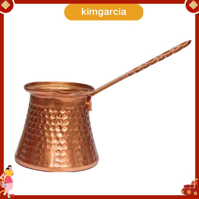 kimgarcia Coffee Turkหม้อกาแฟตุรกี320MlกาแฟTorkตุรกีทองแดงเครื่องชงกาแฟสําหรับTurk Cezveโรงอาหาร