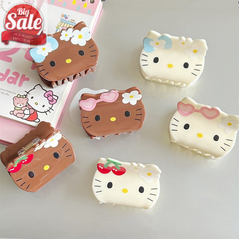 Af Kawaii Kitty Barrette น่ารักแมวหวาน Fragmented ผม Shark คลิปอะนิเมะการ์ตูนผู้หญิง Hairpin Headwear อุปกรณ์เสริมของขวัญ A
