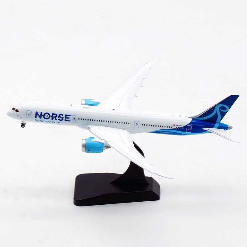 JC Wing 1: 400 เครื่องบินรุ่นโลหะผสม Nordic Atlantic Airlines B787-9 LN-LNO Wing