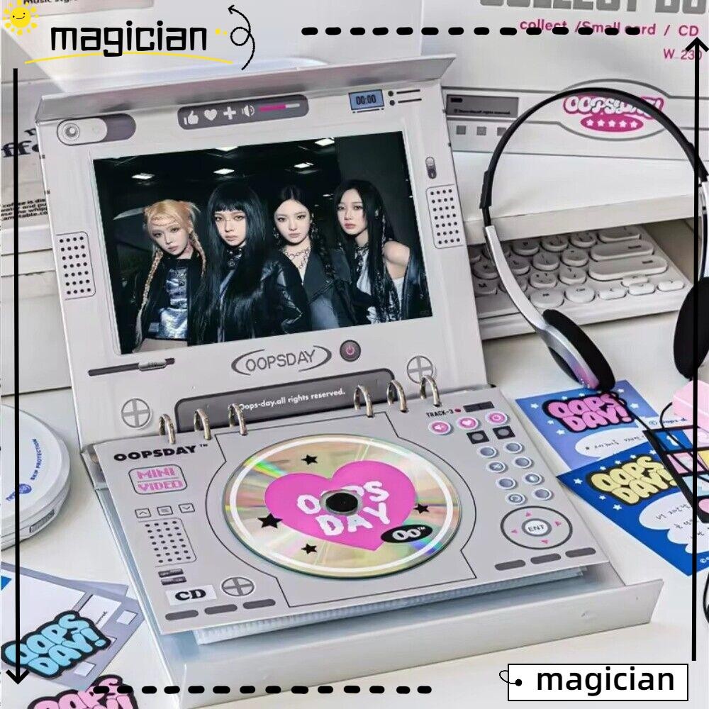 สมุดเก็บการ์ดภาพ MAG, กระดาษ CD/DVD CD Photocard Display Holder, อัลบั้มเก็บหลวม DVD 3 นิ้ว