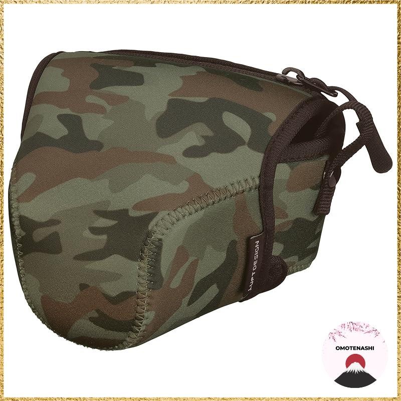 HAKUBA Single-Lens Reflex Camera Case, Luft Design Slim Fit Camera Jacket S-60 Camouflage DCS-03S60C