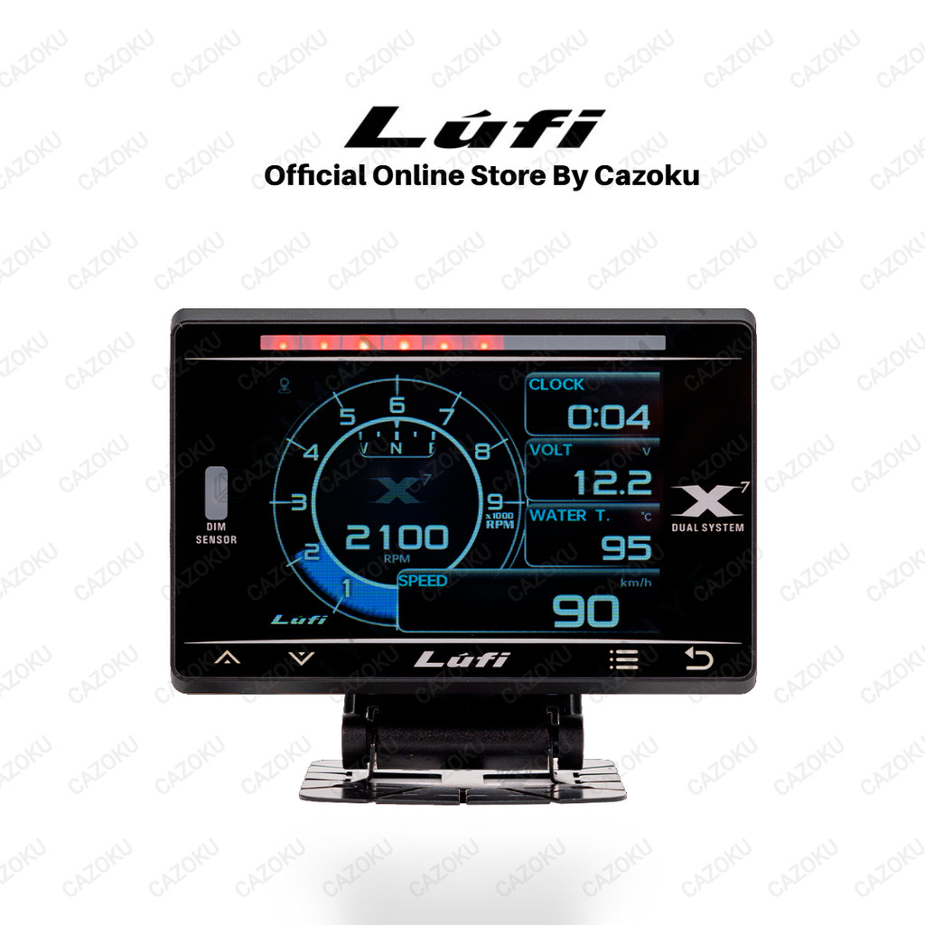 LUFI X7 Revolution เกจ์วัด OBD2 รุ่นล่าสุด Global version เมนูภาษาอังกฤษ