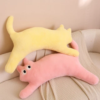 ตุ๊กตา แมวตัวโก่ง หมอนรูปแมว หมอนตุ๊กตานุ่ม น่ารัก Cat doll ของขวัญวันเกิด ตกแต่งบ้าน
