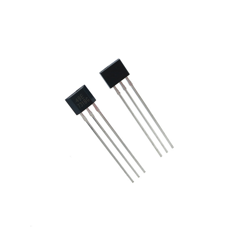 10/50 ชิ้น 49E Hall องค์ประกอบ OH49E SS49E Hall Effect Sensor Linear Switch