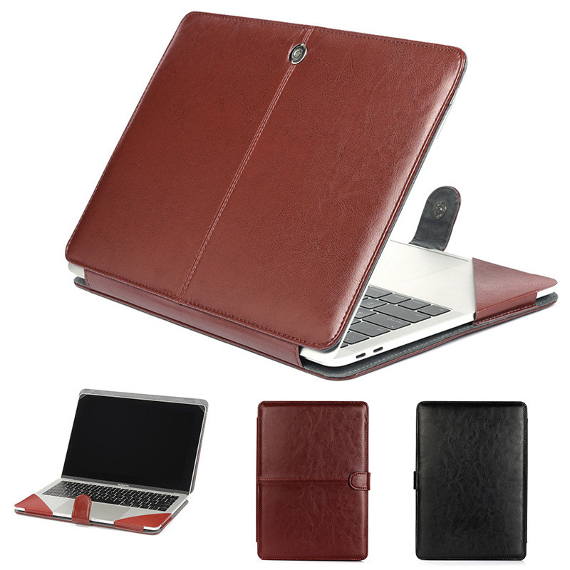 กระเป๋าแล็ปท็อปเคสป้องกันคอมพิวเตอร์หนังสําหรับ Macbook Air13/14/15Pro