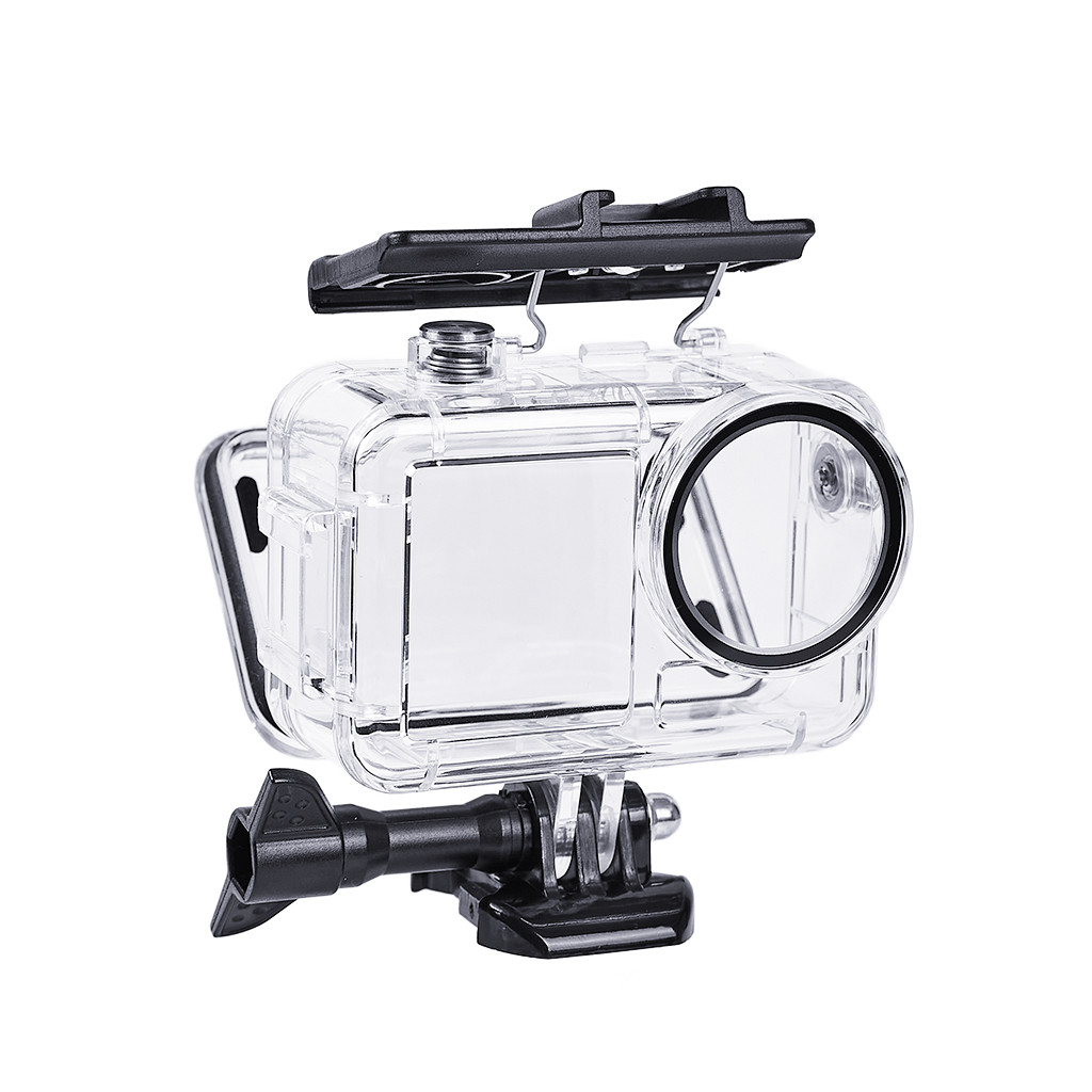 Xt-xinte 60M เกราะป้องกันกันน้ําสําหรับ DJI OSMO Action 5pro Action 3 4 กล้องกรณี Dive Shield สําหรับการถ่ายภาพดําน้ําใต้น้ํา