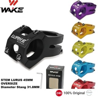 Wake A089 Stem Sepeda MTB Roadbike 45mm Oversize OS 31.8mm