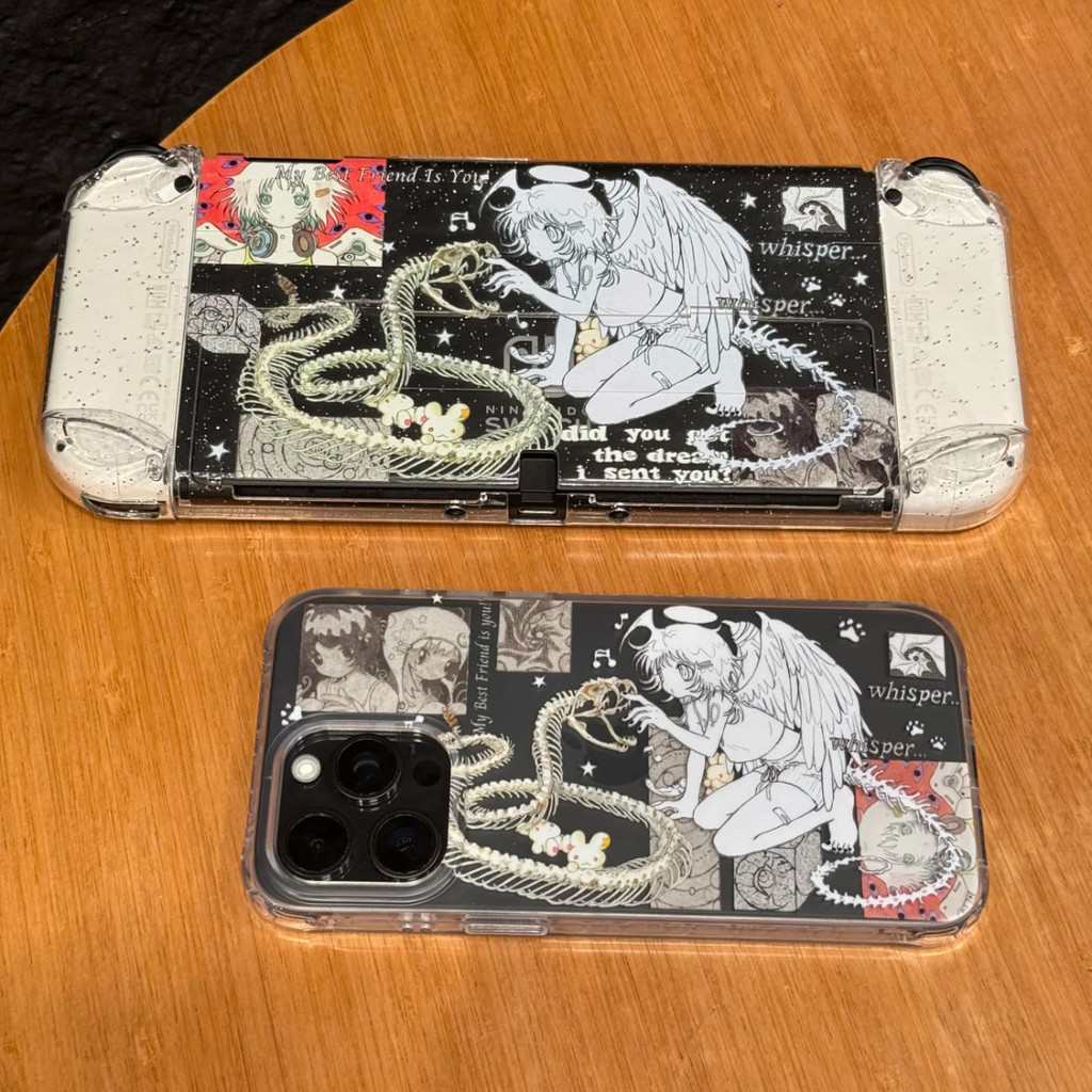อะนิเมะ Ollie Frog เหมาะสําหรับ Apple 16/15promax เคสโทรศัพท์ 14/13/12/XR/XS Soft Case 7p โปร่งใส 8plus เคสโทรศัพท์