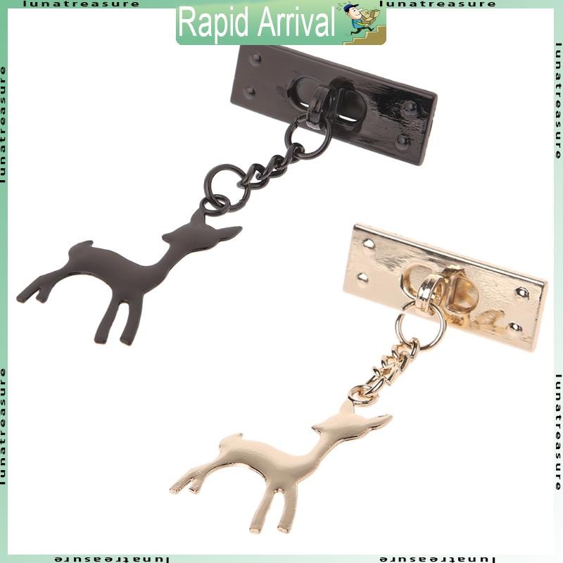 Lun Deer จี้โลหะตกแต่งสําหรับ DIY กระเป๋าถือหัตถกรรมกระเป๋าสะพายฮาร์ดแวร์