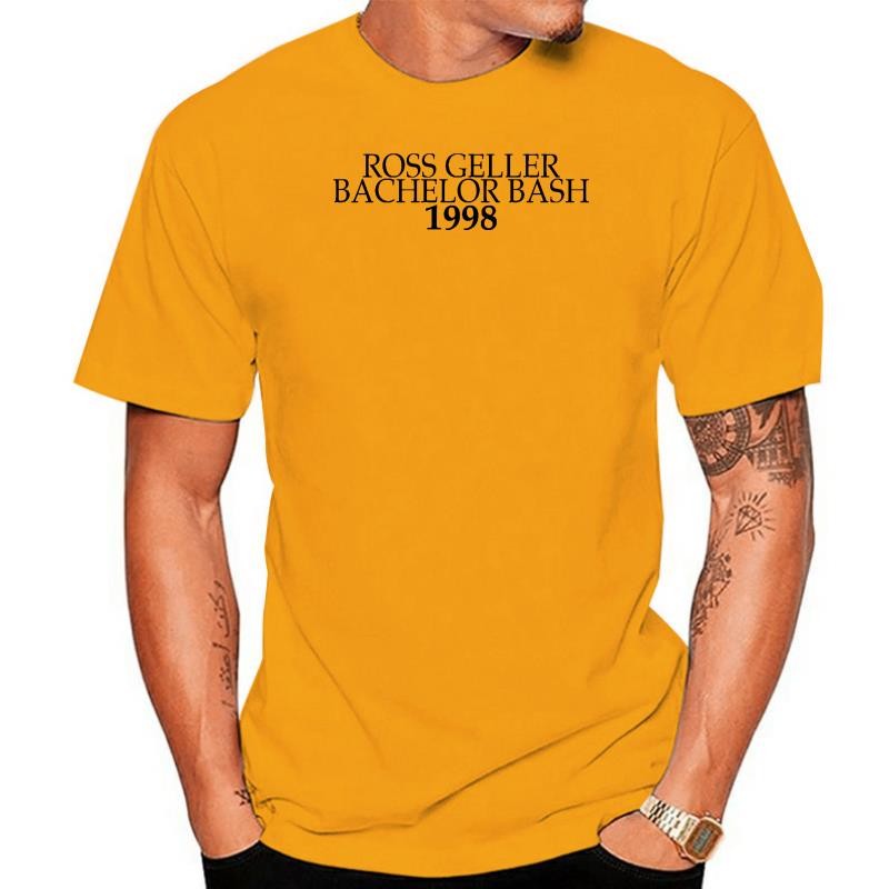 Ross Gellar Bachelor Bash Mens T-Shirt Friends TV Show Top Present