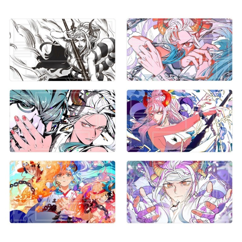 One Piece OPCG Playmat Yamato Animation ตัวละคร Self Made Single Table Mat Battle Pad Classics อะนิเมะคอลเลกชันการ์ดของเล่น