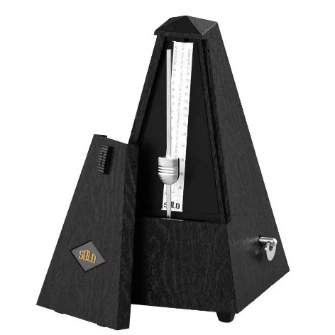 Ammoon Universal Pyramid Mechanical Metronome วัสดุ ABS สําหรับกีตาร์ไวโอลินเปียโนเบสเครื่องดนตรีเคร
