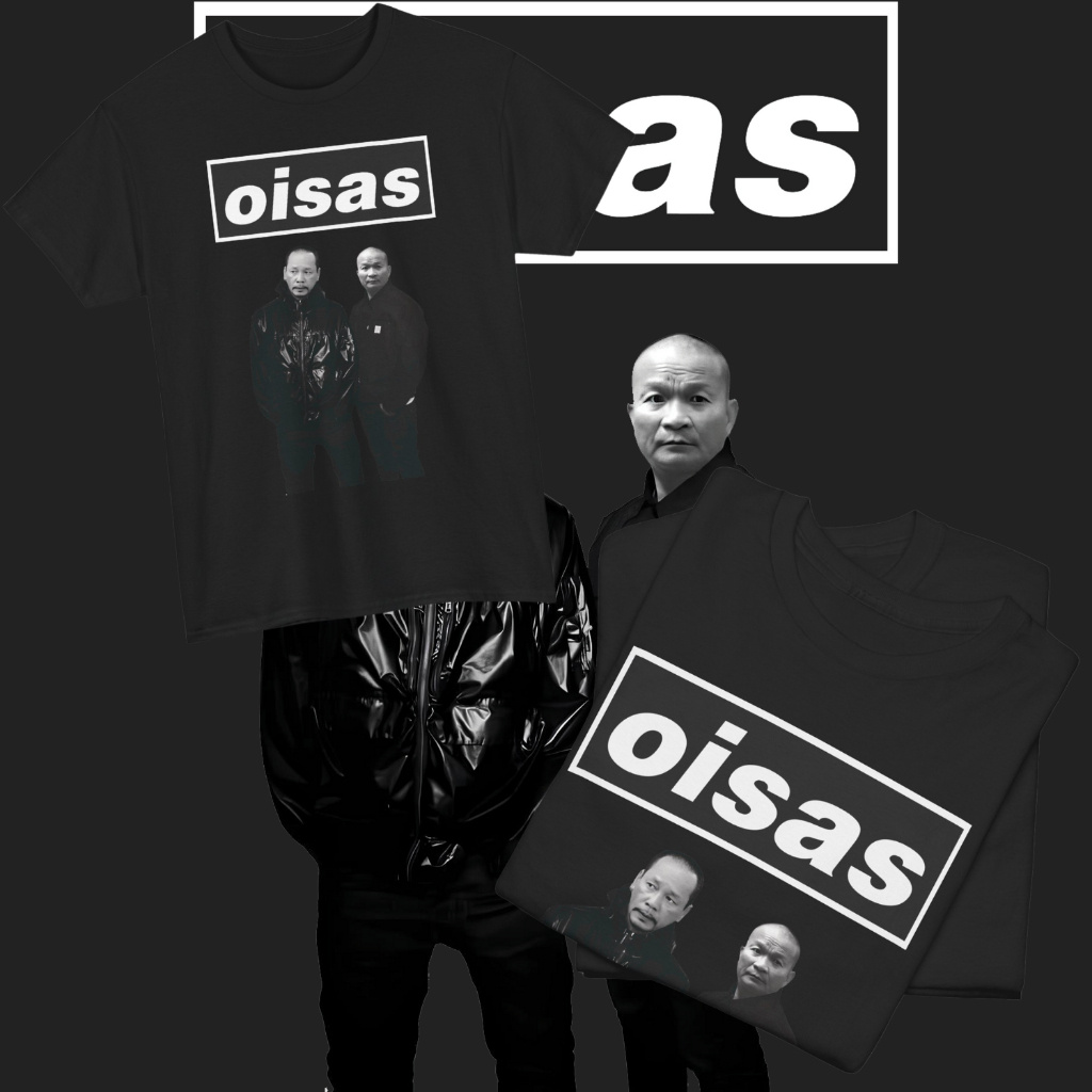 S-5XL เสื้อยืด Oisas V. พี่เท่ง พี่หม่ำ (Cotton 100%)