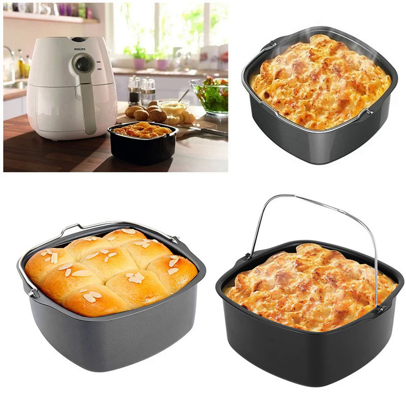 7 Inch/8 Inch Round Baking Pot Kitchen Bakeware Bread Toast Box Mold Square Cake Pan for Baking Brea