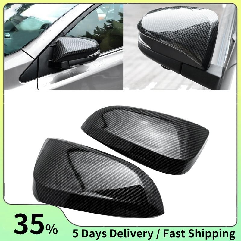 รถด้านหลังดูกระจกตกแต่งประตูด้านข้างกระจกฝาครอบสําหรับ Toyota Hilux Revo Fortuner Vigo Highlander RAV4