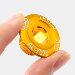 สกรูแคลนค์เซ็ท ทำจากอลูมิเนียมอัลลอยด์ ทนทาน Hollowtech สำหรับชิ้นส่วนจักรยาน
