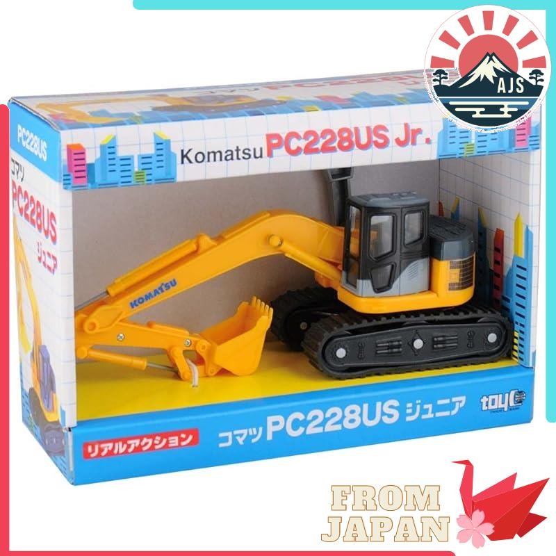 Toyco Friction Komatsu PC228us Junior Toyco Friction JAF Wrecker Truck Toyco Friction TOYOTA Toyoace & Toyota Forklift GENEO Mini Toyco Baby Shovel 23.4 x 16.4 x 10.4 cm 43291-12048 253 ‎3 years and older Container trailer Toyco Friction Shovel Carrier Tr
