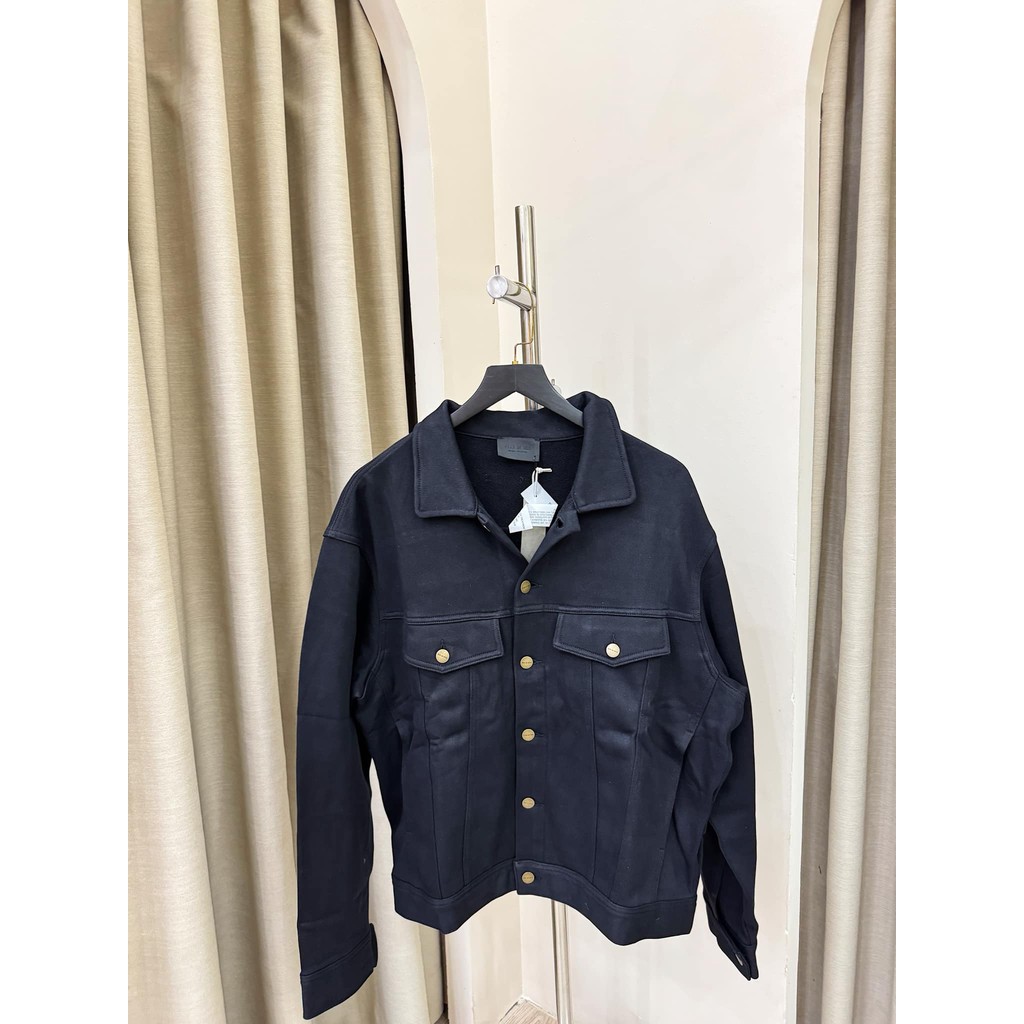 FEAR OF GOD THE SEVENTH COLLECTION FRENCH TERRY TRUCKER FW20-21 - FEAR OF GOD FOG ESSENTIALS เสื้อสเ