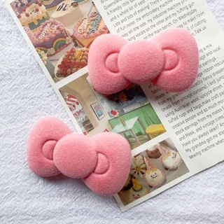 พร้อมส่ง🇹🇭 B017 ราคา/ชิ้น กิ๊บติดผม ผ้ากำมะหยี่โบว์ เครื่องประดับผม ที่ติดผม
