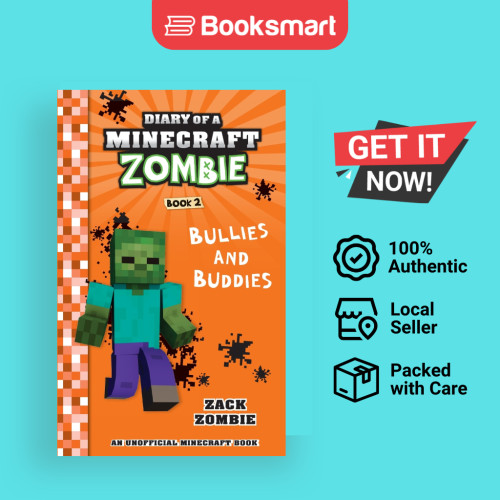Diary of a Minecraft Zombie Book 2: Bullies and Buddies โดย Zack Zombie (ผู้เขียน) - 9781943330614