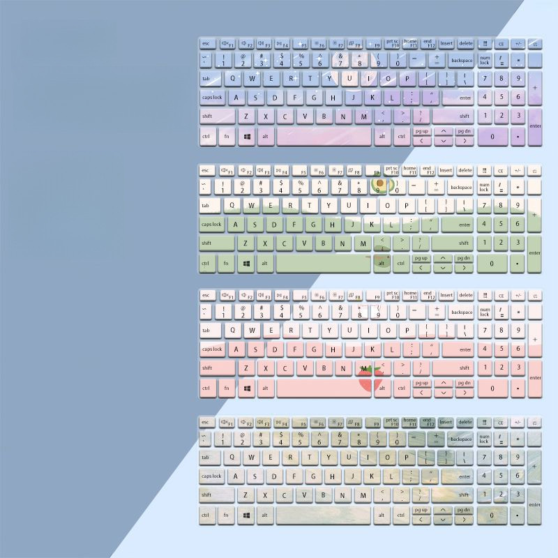 ฟิล์มป้องกันแป้นพิมพ์ Dell G15 15.6นิ้วโน๊ตบุ๊ค16PLUS Inspiron 15Pro 5520